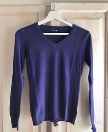 Maglione viola taglia XS / S