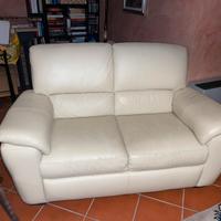 Divano 2 posti vera pelle Divani&Divani