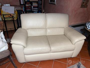 Divano 2 posti vera pelle Divani&Divani