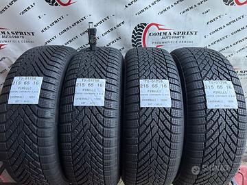 4 PNEUMATICI 215/65 R16 PIRELLI INVERNALI 95%