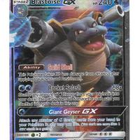 Carta Pokemon Blastoise GX