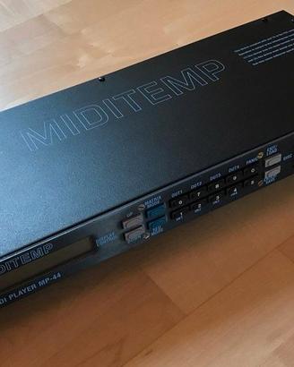 Miditemp mp44 - router midi 4in+4out - 250 patch