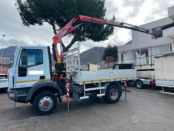 IVECO EUROCARGO 100E21 4X4 GRU CON CASSONE