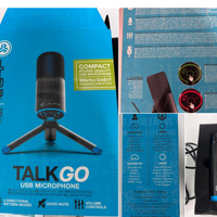 Microfono USB TalkGO con accessori