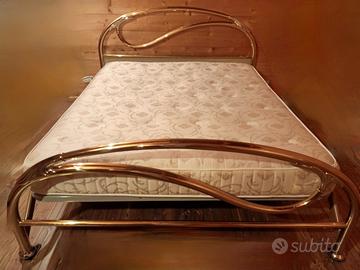 letto in ottone marca Solmet 