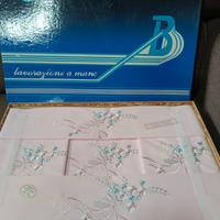 Lenzuolo con federe NUOVO