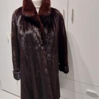Pregiata pelliccia di visone, lavoraz artigianale