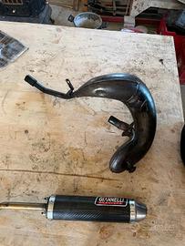 scarico gianelli in carbonio