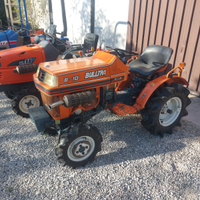 Trattorino kubota 4x4 con fresa