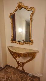 Specchiera Barocca con alzata