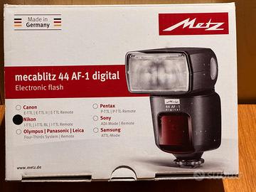 Per NIKON - FLASH METZ MECABLITZ 44 AF-1 DIGITAL