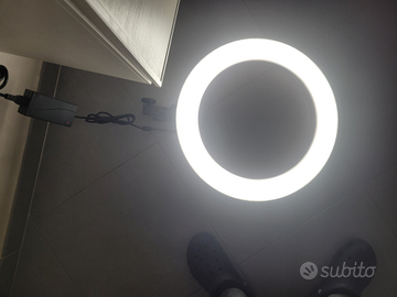 Anello luminoso led ring light selfie tik tok