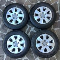 Gomme invernali e cerchi in lega originali Audi
