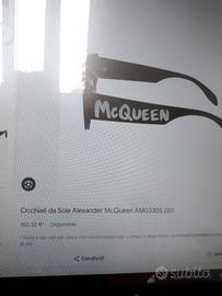 Occhiali McQueen originali
