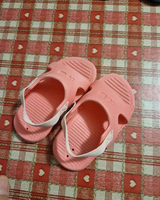 Ciabatte bambina rosa taglia 19÷20