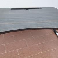 Tavolino porta pc con gambe pieghevoli
