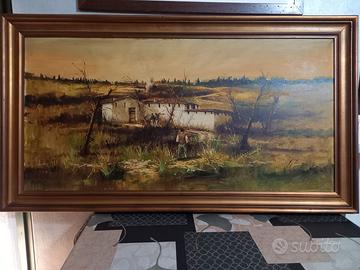 Quadro olio su tela Luigi Rocca