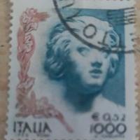 1000 L. - 0,52 € - Busto di Costanza Bonarelli, sc