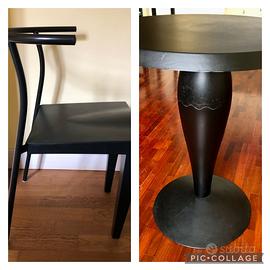 Tavolo e sedia Philippe Starck per Kartell