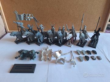 Warhammer Bretonnia cavalieri e portastendardo