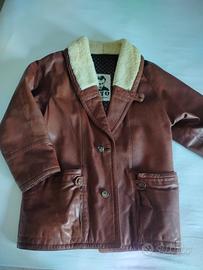Giubbotto Giaccone pelle uomo