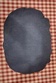 Cuscino bicolore sfoderabile