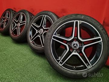 Cerchi Mercedes A B CLA AMG Gomme Estive 225 45 18
