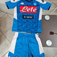 completino calcio napoli bambino 6 anni kombat