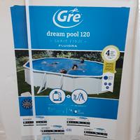 piscina fuori terra 7.30x3.75 H120