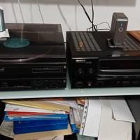 kenwood amplificatore dts più philips sorgente rad