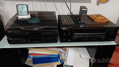 kenwood amplificatore dts più philips sorgente rad