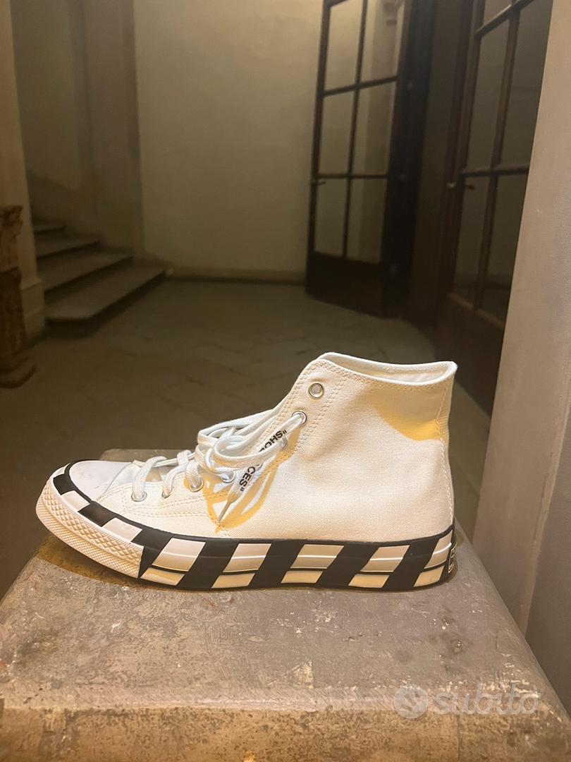 Converse x 2024 off white subito.it