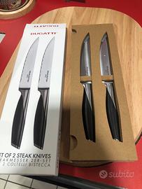 Bugatti coppia coltelli da bistecca