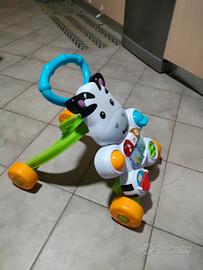 Carrellino Zebra Primi Passi Fisher Price 