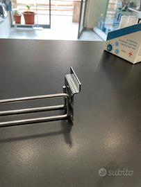 30 Ganci in alluminio per pannelli dogati