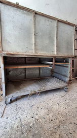 Cassa in ferro zincato rinforzato