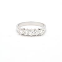 Anello Riviere Ct 0,90