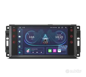 RADIO GPS ANDROID 12 PER DODGE JEEP CHRYSLER 07-11