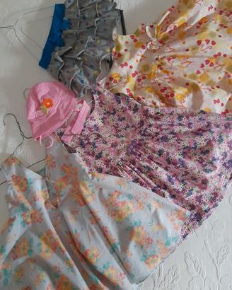 abbigliamento estivo x bimbe di 18-24 mesi 