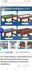 BILIARDINO, PING PONG, BILIARDO, HOCKEY