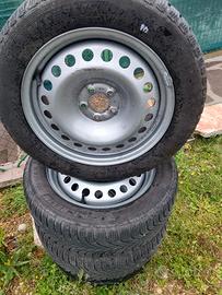 205/55/16 michelin invernali con cerchi 