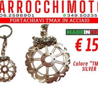 Portachiavi TMAX in acciaio MADE IN ITALY