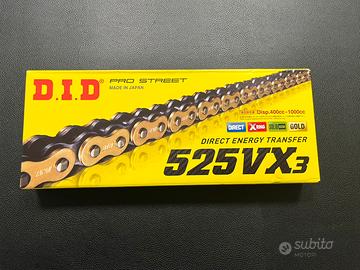 Catena R6  DID 525 VX3 e Pignone da 16 Nuovi