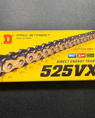 Catena R6  DID 525 VX3 e Pignone da 16 Nuovi