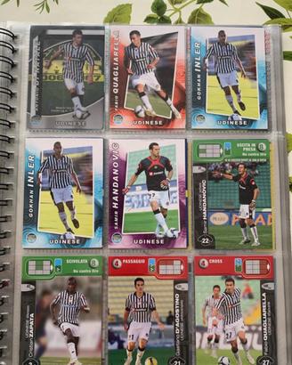 Lotto cards udinese calciatori panini