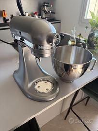 KitchenAid Artisan 5KSM95PSECU Argento 4,3L