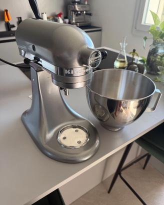 KitchenAid Artisan 5KSM95PSECU Argento 4,3L