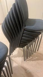 Sedie in metallo emu