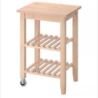 Carrello cucina in legno