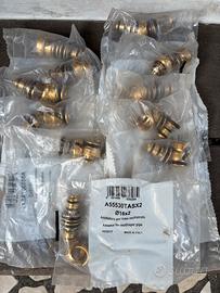 11 adattatori tubo multistrato 16x2 NUOVI